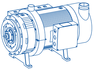 Ventilador Centrífugo de Levitación Magnética Anturbo AC, Bajo Nivel de Ruido, Sin Aceite, Libre de Mantenimiento, Refrigerado por Agua/Aire, para Uso Industrial OEM - Product Image 1