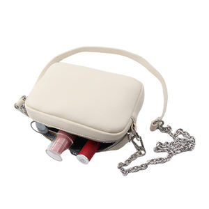 Sac à bandoulière carré en cuir PU tendance pour femmes de haute qualité, sac à main - Product Image 6