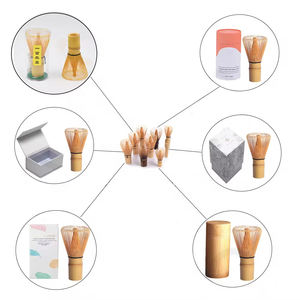 Meilleures ventes sur <span class=keywords><strong>Amazon</strong></span> Boîte cadeau 2 en 1 Kit élégant de <span class=keywords><strong>matcha</strong></span> en bambou japonais Set de fouet chasen et support de fouet en céramique Set de thé <span class=keywords><strong>Matcha</strong></span> - Product Image 3