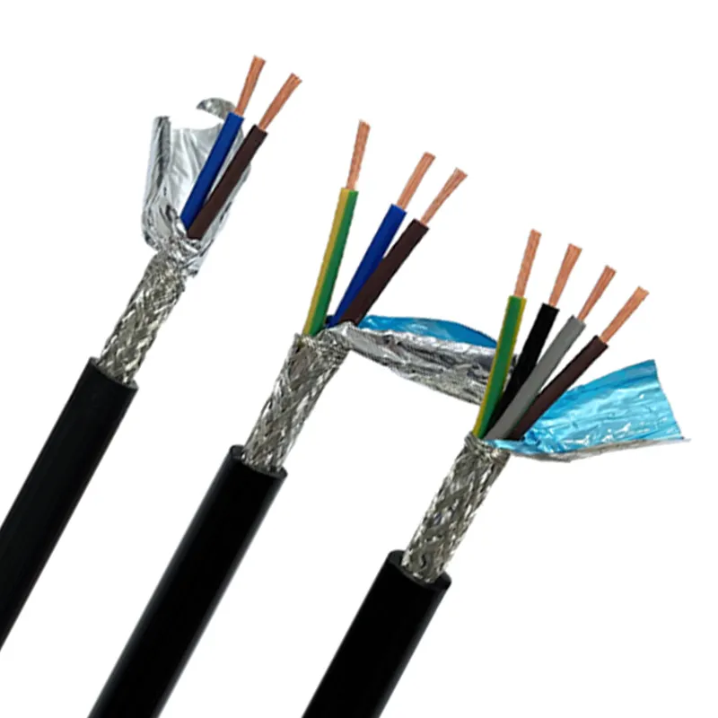 2 3 4 5 6 7 Câble électrique en PVC 2.5mm UL2845 Câble de contrôle flexible multicœur