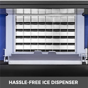 स्टेनलेस स्टील + ABS countertop बर्फ निर्माता वाणिज्यिक बर्फ निर्माता बर्फ घन निर्माता - Product Image 3