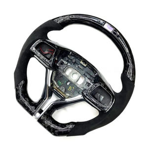 Volante Deportivo de Fibra de Carbono Forjado Autohaus, Forma D/Plana/<span class=keywords><strong>F1</strong></span>, 1 Año de Garantía para Maserati Ghibli <span class=keywords><strong>Gran</strong></span> <span class=keywords><strong>Turismo</strong></span> - Product Image 2