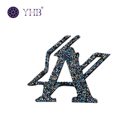 Transferts de strass en verre thermocollants, motifs de luxe personnalisés, exquis et tendance, pour vêtements et projets DIY