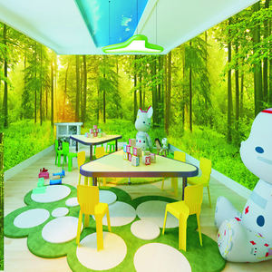 <span class=keywords><strong>Papier</strong></span> <span class=keywords><strong>peint</strong></span> mural Forêt Naturelle Thème Lumière du Soleil Fraîcheur de la <span class=keywords><strong>Jungle</strong></span> Imperméable pour Décoration Chambre et Salle à Manger - Product Image 1