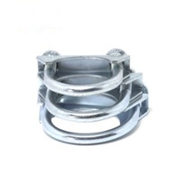 Collier de serrage en U en acier inoxydable robuste de haute qualité (métrique/pouce) pour raccordement automobile et tuyau d'échappement – Vente en gros