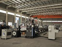Línea de Producción de Procesamiento de Metal de Alta Resistencia Totalmente Automática de Raintech para la Industria de Fabricación de Torres de Telecomunicaciones