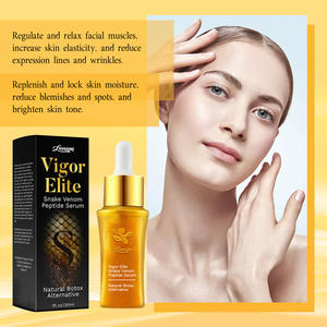 Venta al por mayor efecto prominente después de usar Revitalizar e iluminar los ojos tono de la piel brillo suero reparador de la piel dañada - Product Image 4