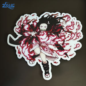 Panneau en mousse PVC rose, imprimé HD, motif <span class=keywords><strong>anime</strong></span> personnalisé, épaisseur 30 mm, surface brillante, imperméable, motif dessin animé mignon, pour cadeau et décoration de chambre - Product Image 3