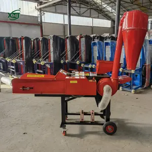 Guillotine Straw Cutter Small Rabbit Sheep Feed Forage Pasture Machinery Automatic Guillotine Straw Kneading Machine