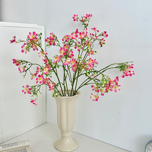 Fleurs artificielles de daphné à branche unique pour décoration de mariage et de maison, arrangements floraux DIY, ornements, fleurs artificielles de Daphné Odora - Product Image 2