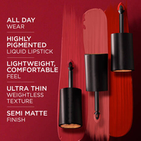 Tubes végétariens en pâte organique métallique hydratante Base de luxe Bouteille en vrac mate Nude Mini rouge à lèvres en gros étanche