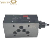 Vanne de réduction de pression hydraulique à commande pilote Vickers DGMX2-5-PP-GW-B-30 à haute pression et stabilité pour injection d'excavatrice NG10