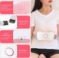 Intelligente Taille Heißkompressen warmer Palast Vibrationsheizung Pad Menstruation Limbus-Massage Gürtel Abnehmen Vibration
