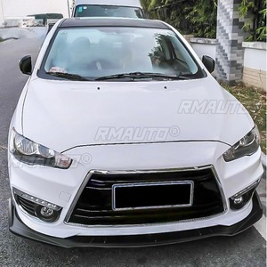 <b>Car</b> Front Bumper Lip Front Bumper Splitter <b>Diffuser</b> Bumper Guard Cover Apron Body Kit <b>For</b> Lancer Evolution <b>Car</b> Accessories - Product Image 3