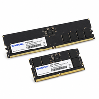 Modul Memori UDIMM Desktop DDR5 288Pin DIMM 16GB 5600MHz 6000MHz untuk Komputer Kantor