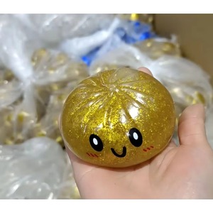 Wholesale Custom Kawaii Dumpling Squishy TPR Stress Relief <b>Toy</b> Cute Food Squeeze Fidget <b>for</b> Kids <b>Adults</b> <b>Anxiety</b> Relief - Product Image 4