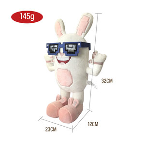 Produk Kelinci Brain Rot Boppin Bunny yang Lucu dan Menggemaskan, Boneka Hewan Plush yang Dapat Dicuci, untuk Anak-Anak - Product Image 6