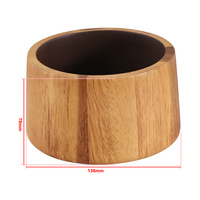 Petit bol en bois pour ustensiles de cuisine