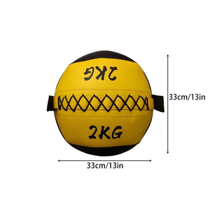 33CM Professional Sports Wall Ball Non-Slip High Customizable Quality <b>Weight</b> Ball for Balance & Fitness Workout with Iron Sand - Product Image 2