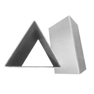 Tubo de aluminio Precios Tubo de aluminio de forma triangular Tubo extruido - Product Image 2