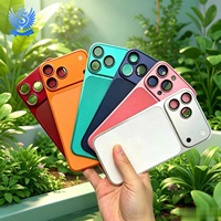 Fabrika Toptan Metal Çerçeveli Metalik Boyalı Tam Koruyucu Anında 17 Pro Max Telefon Kılıfına Dönüştüren