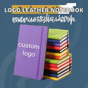 Custom Logo A5 A6 Notebook Personalized Printed PU Leather <b>Journal</b> Portable Business Promotional Gifts - Product Image 2