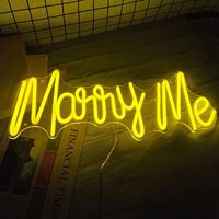 Enseigne néon LED personnalisée pour extérieur, lettres alphabétiques, décoration commerciale, mariage, fête de famille, événement, jeu