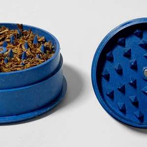 Broyeur d'herbes sèches multicolore biodégradable de 60mm en paille de blé de marque personnalisée Logo personnalisé de style simple à 3 couches pour broyer le tabac - Product Image 4