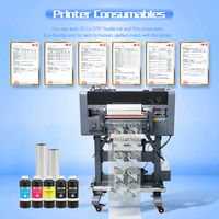 Máquina de impresión de inyección de tinta Digital 3D sin polvo A3 12 13 pulgadas Xp600 I1600 I3200 cabeza DTF Uv transferencia pegatina impresora en camiseta