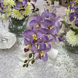 Rama de Orquídea Cymbidium <span class=keywords><strong>Vanda</strong></span> Grande Hecha a Mano con 9 Cabezas, Flor Artificial de Cattleya Hybrida, <span class=keywords><strong>Planta</strong></span> Artificial de Catland para el Día del Padre - Product Image 3