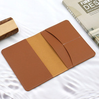 Porte-documents de voyage vintage en cuir PU pour billets d'affaires, passeport, protection de visa, porte-cartes bancaires 7 pouces – Vente en gros