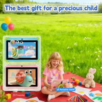 Tablet PC anak Android 7 inci Super murah, Tablet PC anak MTK Quad Core dengan RAM 2GB + ROM 32GB WiFi 5G, produk baru