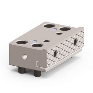 Soporte de mandíbula descendente para tornillo de banco modular con múltiples orificios y superficie moleteada para un sujeción segura - Product Image 2