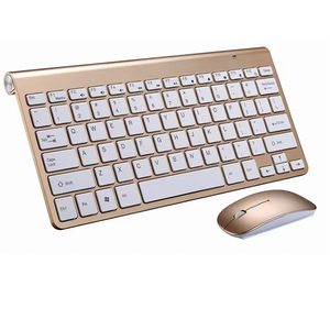 Ultra-Thin 2.4G Wireless RGB Backlit Keyboard <b>Mouse</b> Set Factory Direct Sale Business Office Silent Dedicated Combo Stock - Product Image 1
