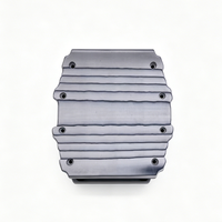 Boîtier de montre carré en fibre de carbone forgée, étanche, multicolore, pour la modification, la réparation et les pièces de rechange de montres