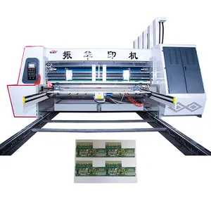 Flexo Printer Slotter mesin pemotong Die otomatis penuh Flexo Printer Slotter