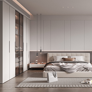 <span class=keywords><strong>Muebles</strong></span> de Dormitorio Ecológicos de Fábrica al por Mayor, Armario Minimalista para Almacenamiento de Ropa, Juego de Armarios Personalizados - Product Image 1