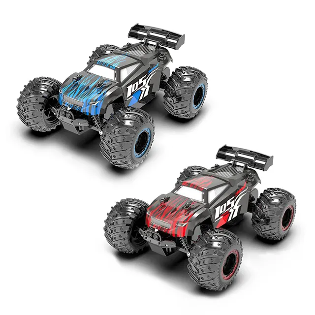 RC Cars 1:18 Scale All Terrain Remote Control Car 2WD 2.4 GHz Off Road High Speed RC Monster Truck Racing Cars Factory New 2023