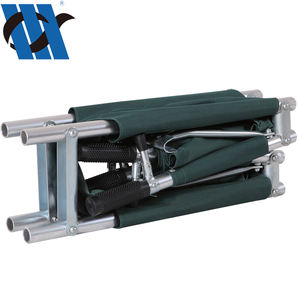 BDST108 Helicóptero de aluminio plegable Lona de rescate Camillas plegables portátiles médicas de cuatro partes Camas de hospital de emergencia - Product Image 5