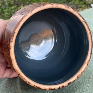 <span class=keywords><strong>Copa</strong></span> <span class=keywords><strong>de</strong></span> Cerámica Tallada, Taza <span class=keywords><strong>de</strong></span> Vino con Interior Azul Intenso, Copas <span class=keywords><strong>de</strong></span> Vino Vintage, Taza <span class=keywords><strong>de</strong></span> Whisky <span class=keywords><strong>de</strong></span> Madera, Taza <span class=keywords><strong>de</strong></span> Café <span class=keywords><strong>de</strong></span> Madera - Product Image 4