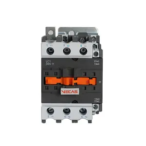 Vecas Cjx2 6511 Groothandel Goede Kwaliteit Ac Contactor Lc1 D65 220V 660V 440V 65a 65 Amp 3 Poll Elektrische Magnetische Dc Ac Schakelaar