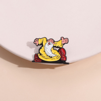 Classique dessin animé émail broches broches pour femmes épinglettes Badge sur sac à dos Costume accessoires mode bijoux cadeaux pour amis