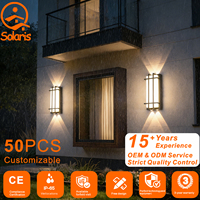 Lampe murale extérieure LED étanche pour jardin, véranda, patio, éclairage de maison