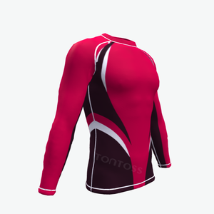 Fabricante Suministra Rashguard de MMA Sublimado Personalizado, Transpirable, de Secado Rápido y con Protección Anti-UV, con Diseño Personalizado - Product Image 2