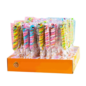 Bonbons de fête OEM géants multicolores Licorne Twist Pops - Product Image 1