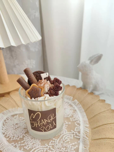 <span class=keywords><strong>Candele</strong></span> di gelato <span class=keywords><strong>profumate</strong></span> fatte a mano di lusso Private Label aromatico Dessert <span class=keywords><strong>candele</strong></span> personalizzate all'ingrosso barattolo di vetro per <span class=keywords><strong>fai</strong></span> <span class=keywords><strong>da</strong></span> <span class=keywords><strong>te</strong></span> cibo casa - Product Image 5