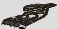 Pare-chocs voiture Go Kart piste piste de course gonflable à vendre parfait Go Kart accessoires