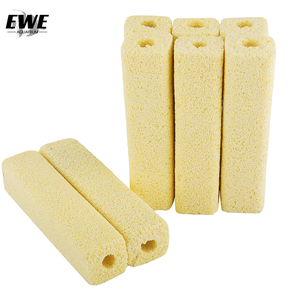 भेड़ बड़े मछलीघर फिल्टर मीडिया, चीनी मिट्टी जैव सामग्री पीले बैक्टीरिया घर के लिए मछली टैंक - Product Image 2