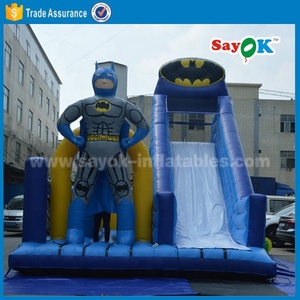 Tobogan gonflable pour enfants, équipement d'extérieur et commercial, comprend une combinaison gonflable, une araignée et un château à rebond - Product Image 5