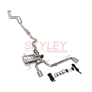 Sistema de Escape Catback con Válvulas SKYLEY, Silenciador SS304 para <span class=keywords><strong>BMW</strong></span> E90 <span class=keywords><strong>E91</strong></span> E92 E9x 325i 328i <span class=keywords><strong>330i</strong></span> N52 N53 2.5L 3.0L 2004-2015 - Product Image 5